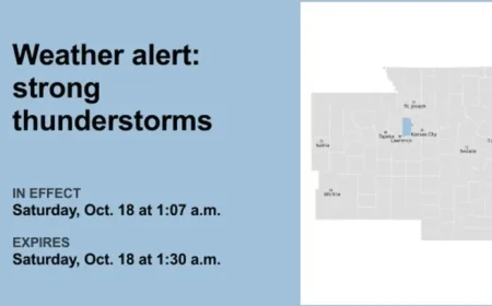 Kansas City Braces for Saturday Thunderstorms with Marble-Sized Hail