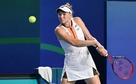 Rybakina Triumphs Over Paolini to Enter Ningbo Final with Two WTA Finals Slots Still Up for Grabs