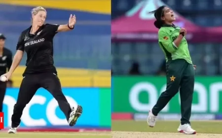 Women’s World Cup 2025: Rain Halts Play as Pakistan Faces Struggles at Three Down Against New Zealand