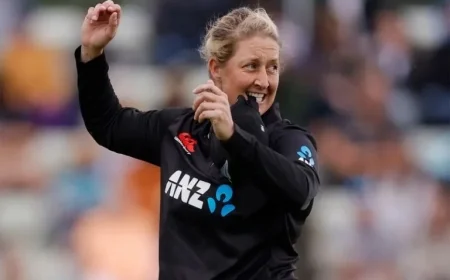 Women’s Cricket World Cup: New Zealand Wins Toss and Chooses to Bowl Against Pakistan
