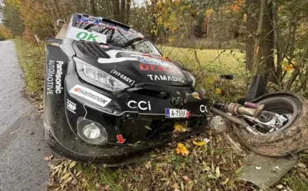 Ogier’s Crash in CER Shakes Up WRC Title Race with Unexpected Twists