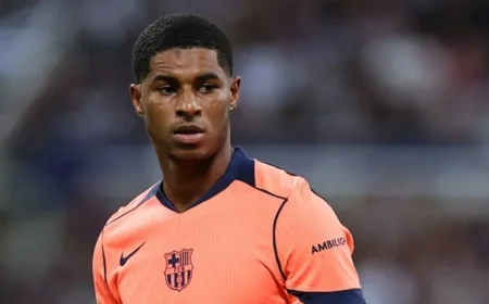 Rashford to Lead Injury-Impacted Barcelona Forward Line Against Girona