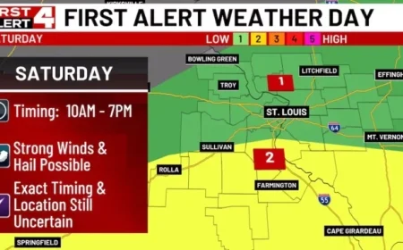 Prepare for Severe Storms and Heavy Rain on First Alert Weather Day Today