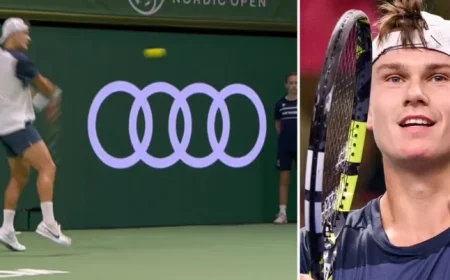 Holger Rune Advances in Nordic Open Following Thrilling Comeback