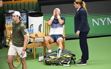 Holger Rune suffers injury in unexpected twist against Ugo Humbert at Nordic Open following ball kid interruption
