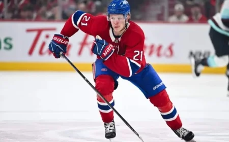 Montreal Canadiens Defenseman Kaiden Guhle Sidelined 4-6 Weeks Due to Lower-Body Injury