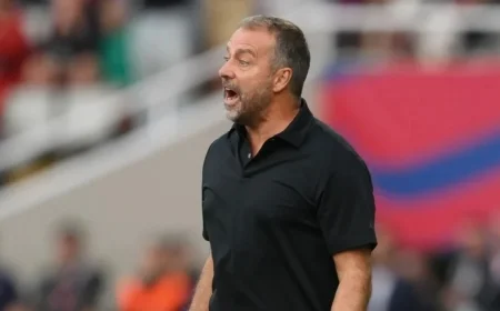 Hansi Flick sidelined for El Clasico Barcelona manager faces sanctions after outburst in thrilling Girona victory