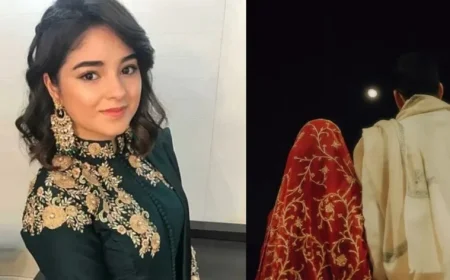 Dangal Star Zaira Wasim Ties the Knot and Shares Stunning Nikaah Ceremony Photos