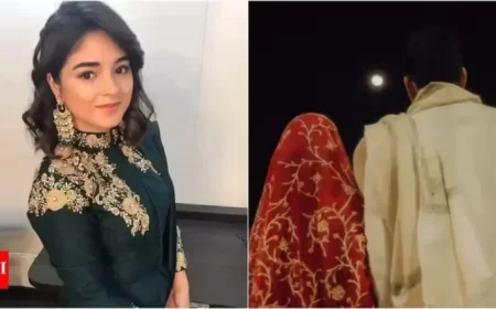 Dangal Star Zaira Wasim Marries and Returns to Instagram with Heartfelt Qubool Hai Announcement