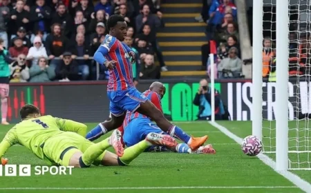 Thrilling 3-3 Draw as Mateta Saves Crystal Palace from Defensive Slump Against Bournemouth