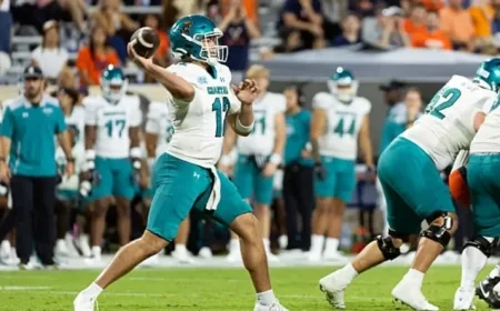 Watch Appalachian State vs Coastal Carolina Live: Time TV Channel and Streaming Details for October 18 2025