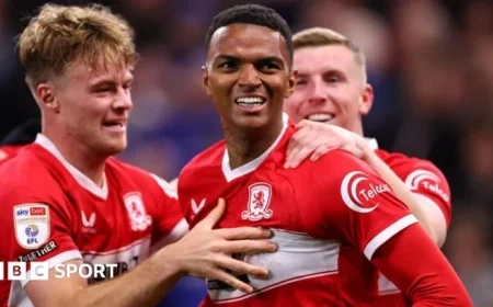 Middlesbrough Triumphs Over Ipswich Town 2-1 to Reclaim Top Spot in Championship Race
