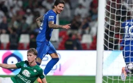Nunez Shines as Al-Hilal Cruises to 5-0 Victory Over Al-Ettifaq Moving Inzaghi’s Team to Second Place