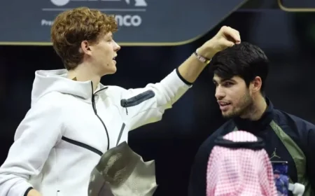 Exciting Clash at Six Kings Slam 2025: Carlos Alcaraz vs Jannik Sinner in Exhibition Final – Full Schedule and Live Stream Details
