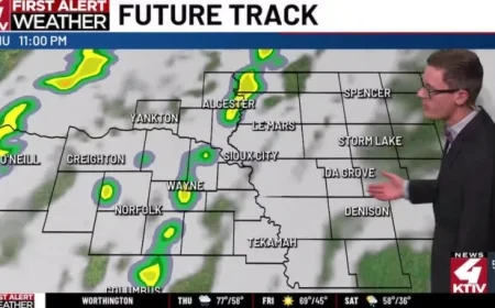 Experience a Warm Afternoon Before a Cold Front Brings Rain Tonight