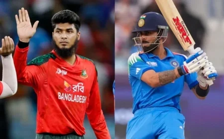 Rishad Hossain Reveals Virat Kohli as His Favorite Wicket in the Champions Trophy