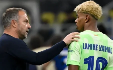 Hansi Flick’s Plan to Bench Lamine Yamal for PSG Match Overturned by Deco