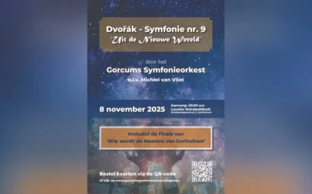 Experience Dvořák’s Masterpiece with Gorcums Symfonieorkest as Finalists Compete for Maestro van Gorinchem Title on November 8
