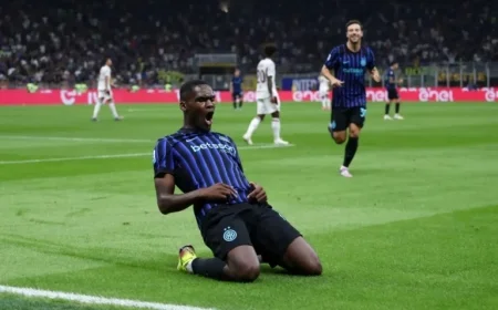 Exciting Lineup Announcement: Bonny Joins Lautaro in Roma vs Inter Milan Showdown