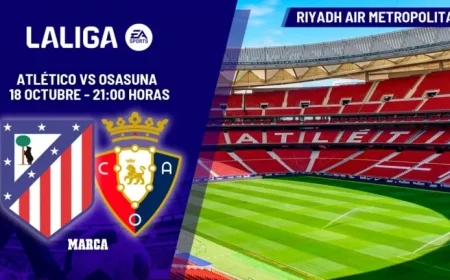 Predicted Lineups for Atlético vs Osasuna in Today’s LaLiga EA Sports Match