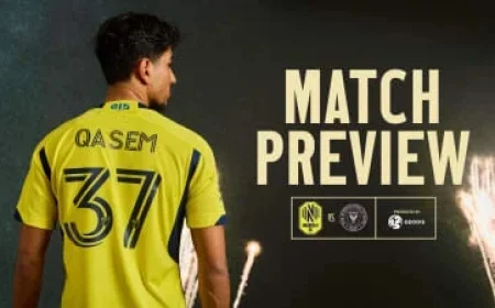 Nashville SC Takes on Inter Miami CF in Exciting MLS Regular Season Finale at GEODIS
