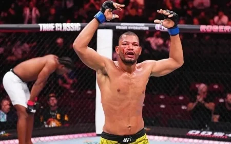 Djorden Santos Triumphs Over Danny Barlow in Thrilling Three-Round Battle at UFC Vancouver