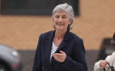 Enoch Burke Challenges Catherine Connolly in Lively Limerick City Canvass Encounter