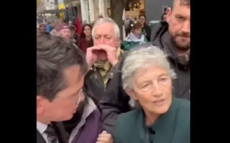 Enoch Burke Confronts Catherine Connolly While Seán Gallagher Supports Heather Humphreys Campaign
