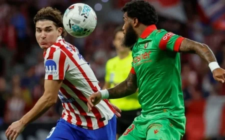 Atlético Madrid Eyes Top Spot with Julián and Nico González in the Lineup