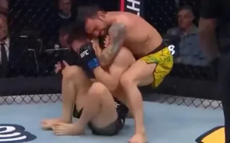 Bruno Silva Shocks with Stunning Submission Victory Over Hyung Sung Park at UFC Fight Night 262