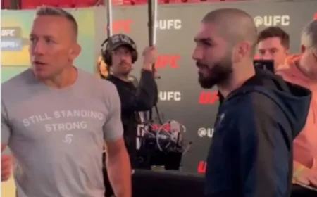 Georges St. Pierre Shares Key Strategies with Aiemann Zahabi for Marlon Vera Showdown at UFC Vancouver