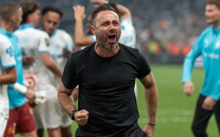 OM Squad: Roberto De Zerbi Names 21 Players for Clash Against Havre AC