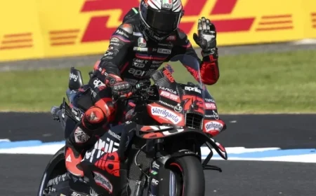 Breaking News 2025 Australian MotoGP Sprint Race Results Altered Post Penalty Adjustment