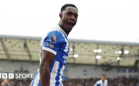 Danny Welbeck Shines in Brighton vs Newcastle Clash: A Testament to His Ageless Talent