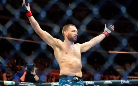 UFC Fight Night Today: De Ridder vs Allen Main Card and Prelims Start Times in US UK and Australia