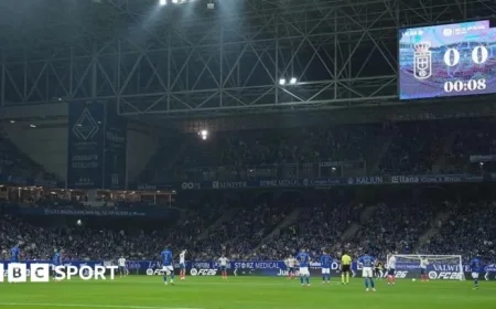 Barcelona Takes Miami by Storm: Oviedo and Espanyol Players Unite for 15-Second La Liga Protest