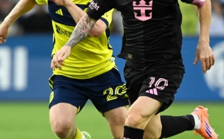 Messi Secures Second MLS Hat Trick Leading Inter Miami to Dominant 5-2 Victory Over Nashville SC