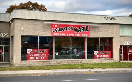 Liquidation Marie Launches a New Grocery Store in Longueuil: See the Stunning Photos