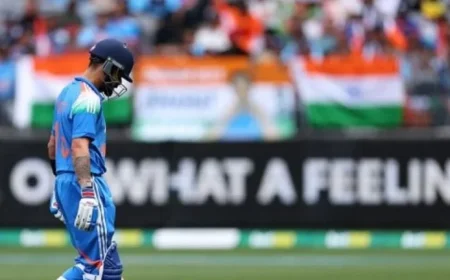 Virat Kohli Faces Stunning First-Ever ODI Duck in Australia After Eight Balls on International Cricket Return