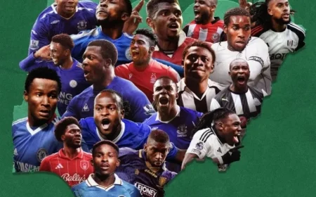 EPL Honors Nigerian Football Talent From Okocha to Iwobi