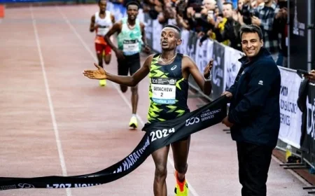 Double Champion Getachew Faces Off Against Cheptegei in Exciting Amsterdam Showdown