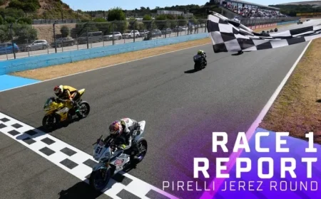 Vannucci Triumphs in Red-Flagged Race 1 Leading Salvador with Benat Fernandez at P16; Top Three Divided by Just 2 Points Before Race 2