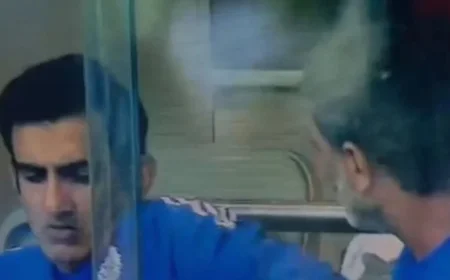 Gautam Gambhir Recreates Shreyas Iyer’s Dismissal Highlighting India’s Short-Ball Struggles in Front of Batting Coach