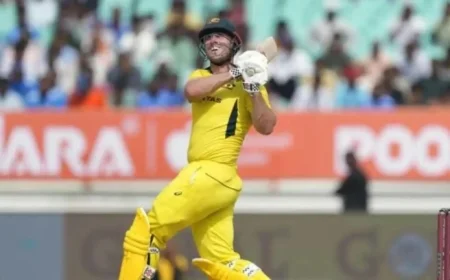 Mitchell Marsh Hits Milestone with 100 ODI Sixes: Essential Stats