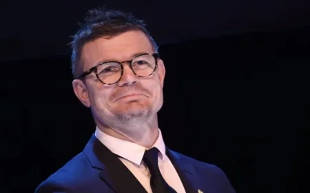 Pro-Palestine Activists Interrupt Brian O’Driscoll’s Tech Conference Speech with ‘Shame on You’ Protest
