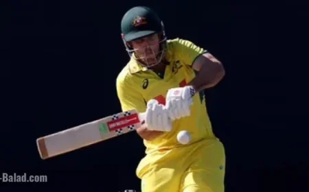 Mitchell Marsh Joins Elite Ranks of Australia’s ODI Six-Hitters Club
