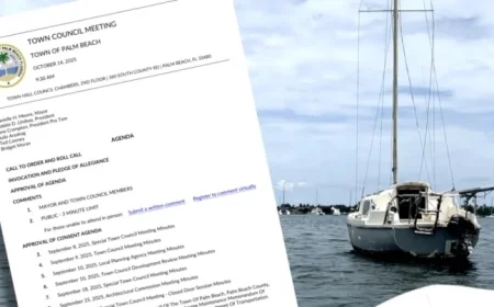 Boaters Rally Against Palm Beach Mooring Changes Impacting Many