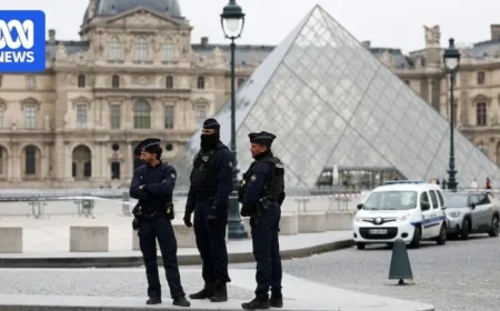 Shocking Heist Thieves Armed with Chainsaws Rob Louvre Museum in Paris
