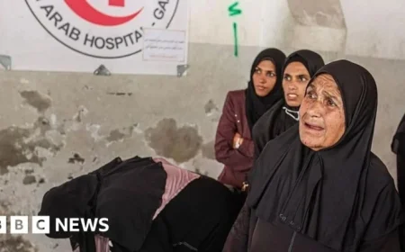 Eleven Dead After Israeli Strike on Gaza Bus Reports Hamas Civil Defence