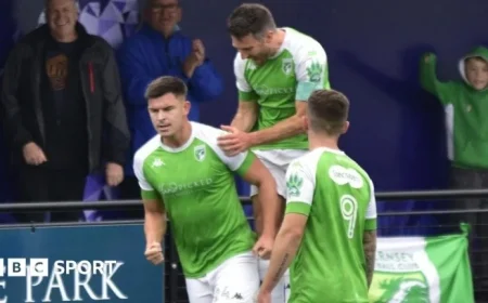 Guernsey FC Shines with Dominant Win Over Staplehurst Monarchs in FA Vase